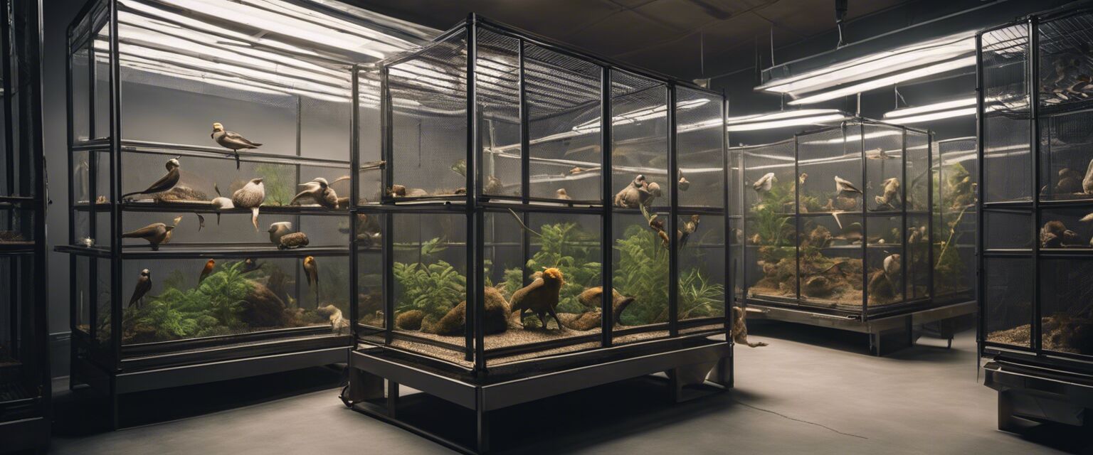 Inspirational breeding cage setup