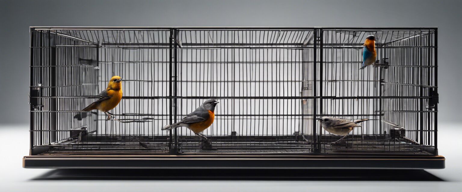 metal breeding cage